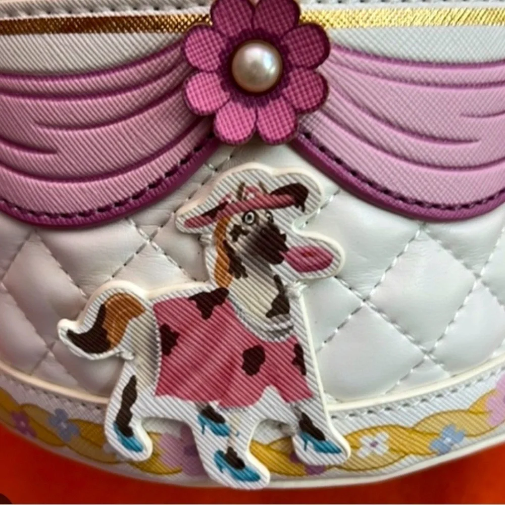 Danielle Nicole Disney Rapunzel & Flynn Tangled Wedding Cake Crossbody